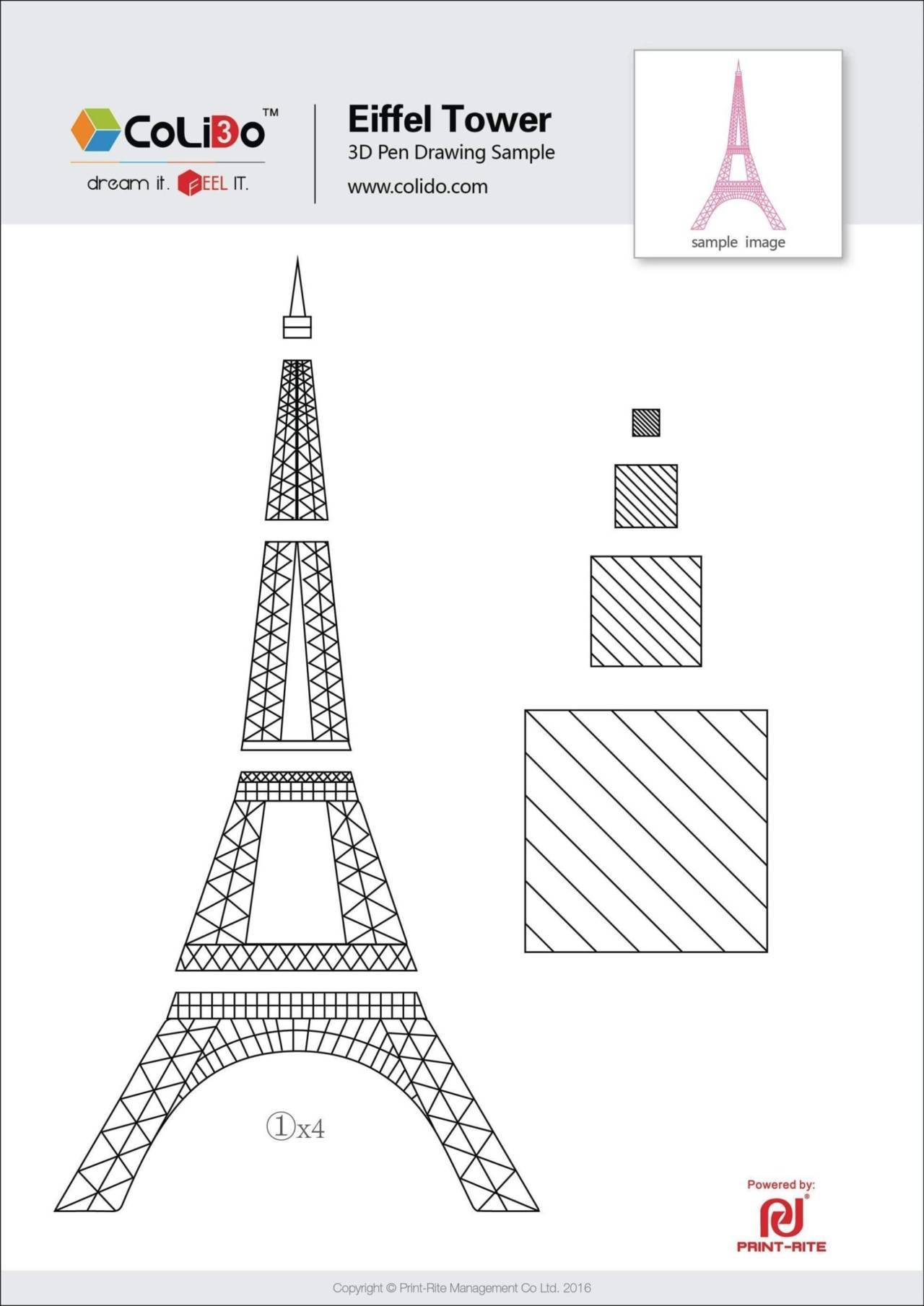 Eiffel Tower Cake Template - SampleTemplatess - SampleTemplatess1280 x 1810