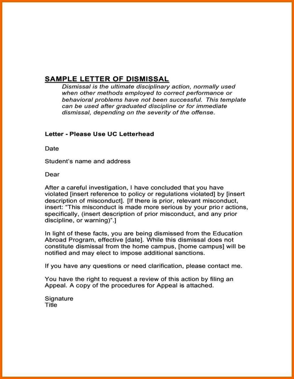 University Suspension Appeal Letter SampleTemplatess SampleTemplatess