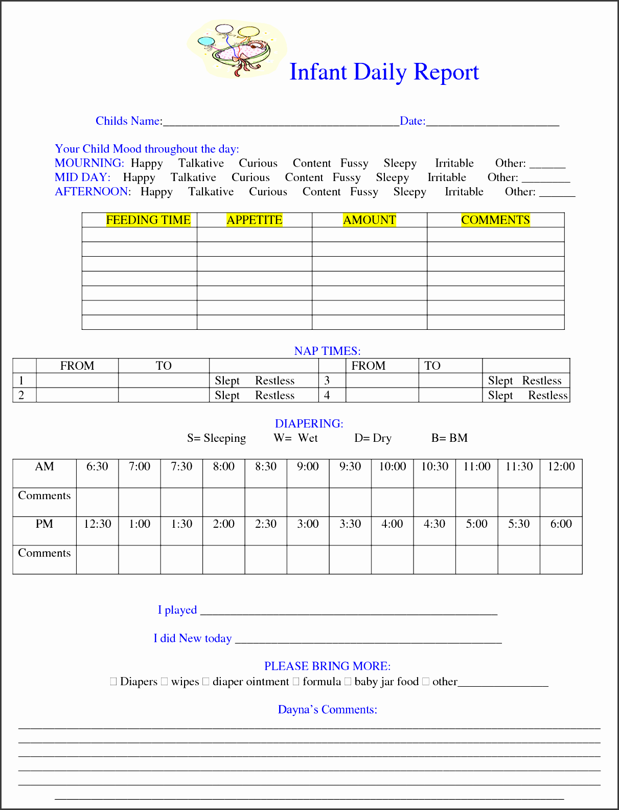 8-blank-daily-report-template-sampletemplatess-sampletemplatess