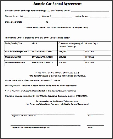 car rental agreement 7 car rental agreement template sletemplatess car rental agreement 7 car rental agreement template sletemplatess