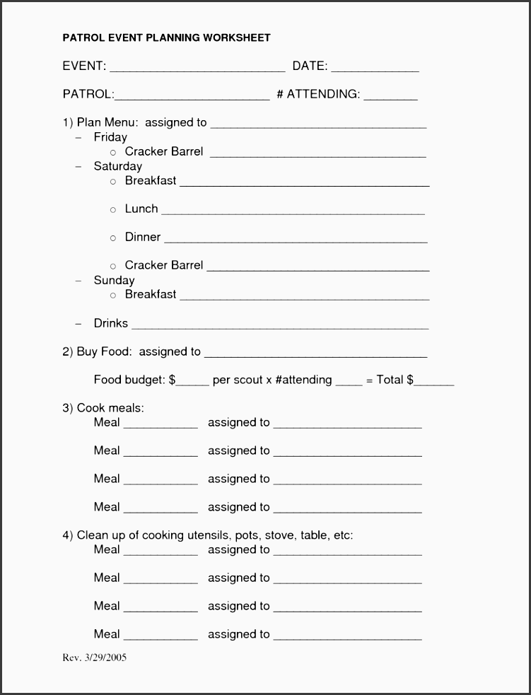 7 Church Event Planning Checklist Template SampleTemplatess