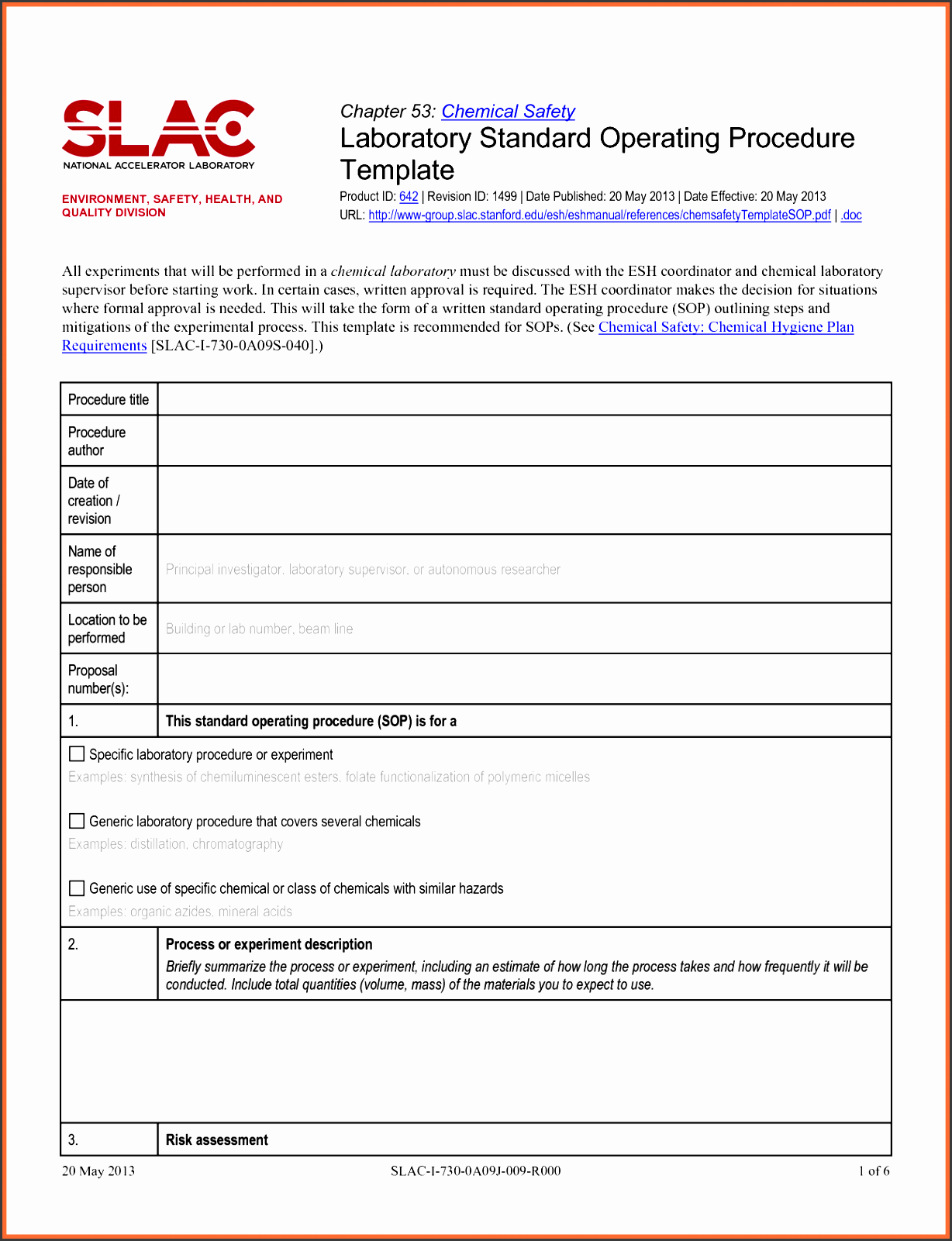 11-editable-standard-operating-procedure-template-sampletemplatess-sampletemplatess