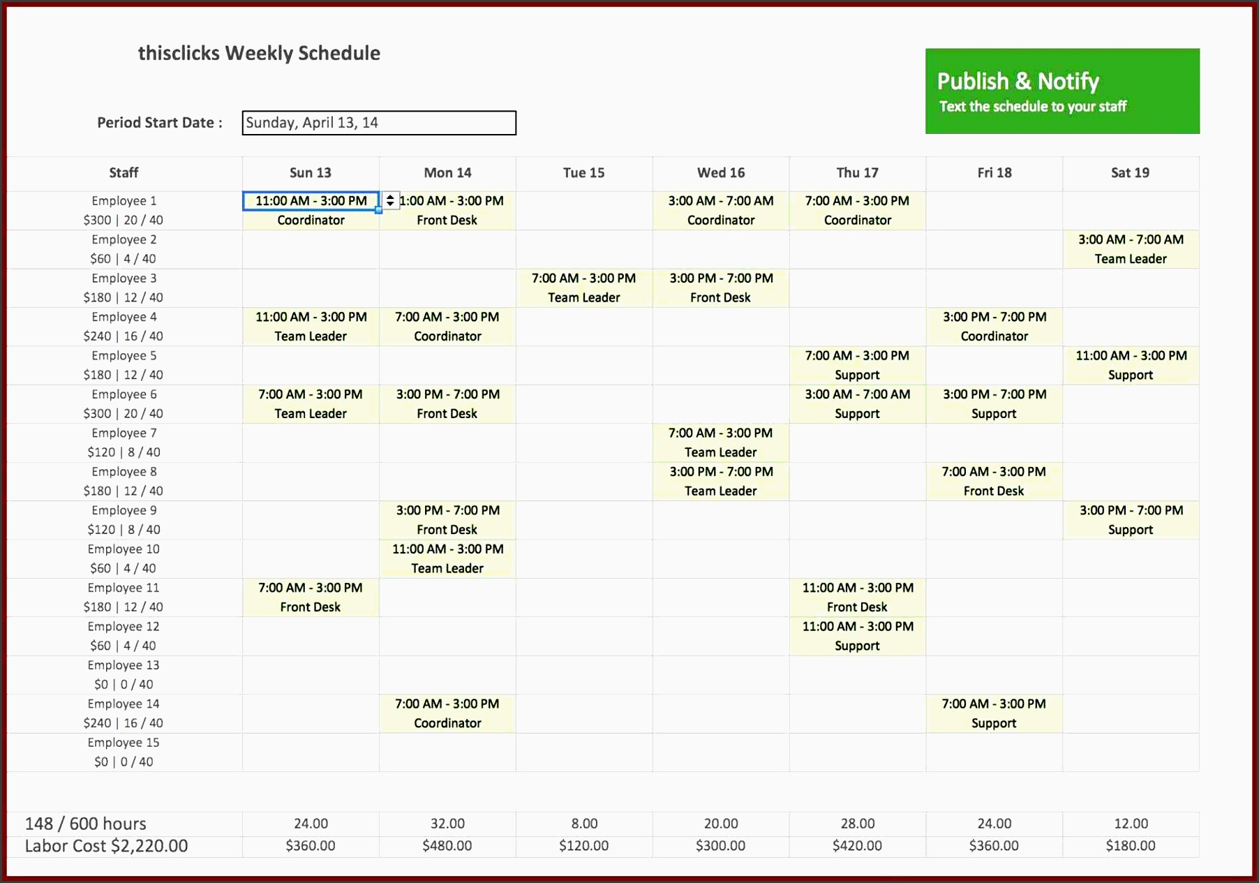 4 Free Vacation Planner In Excel SampleTemplatess SampleTemplatess