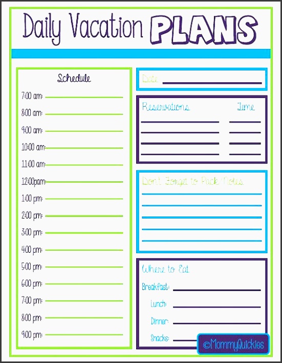 6 Office Vacation Planner SampleTemplatess SampleTemplatess