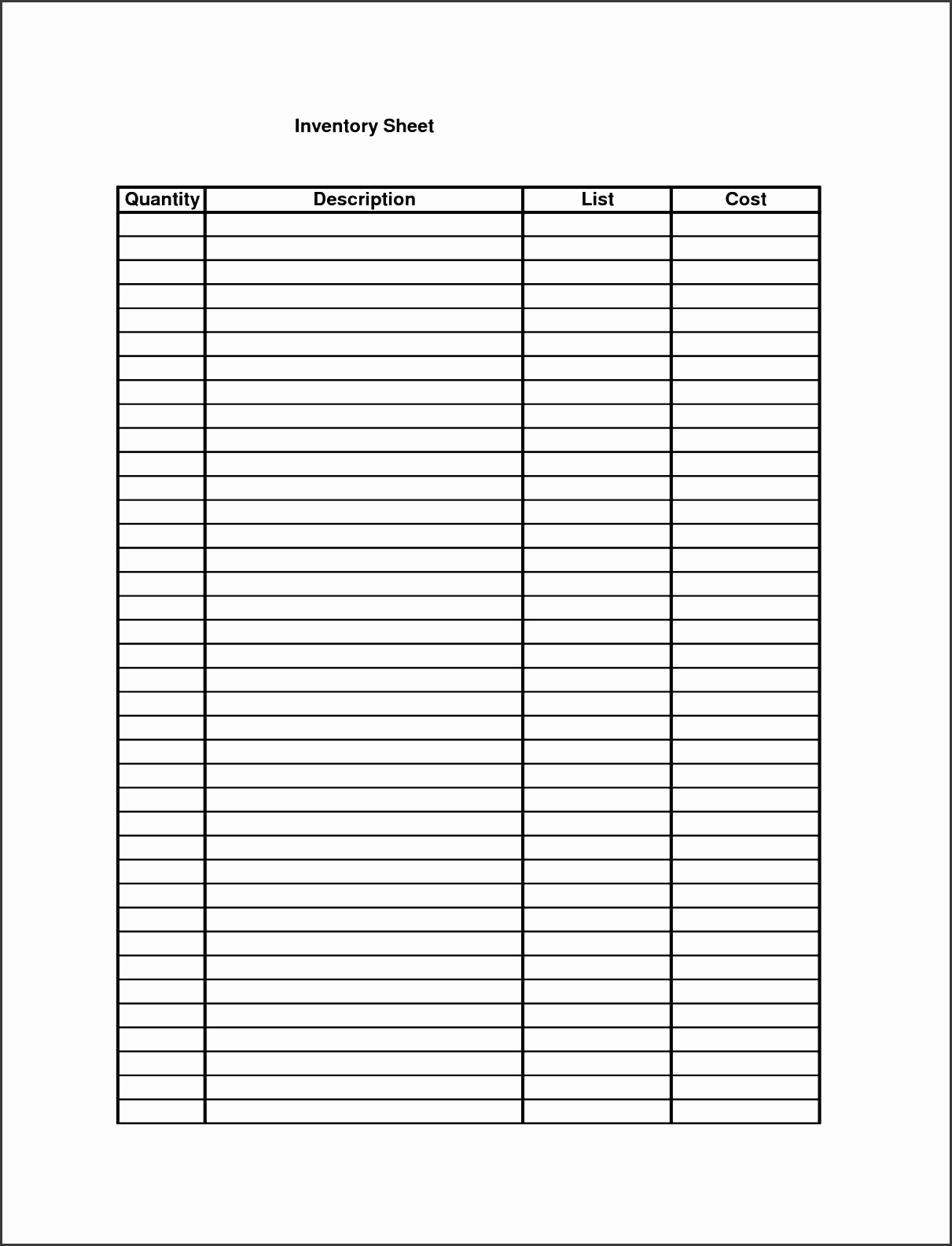 45-printable-inventory-list-templates-home-office-moving-free