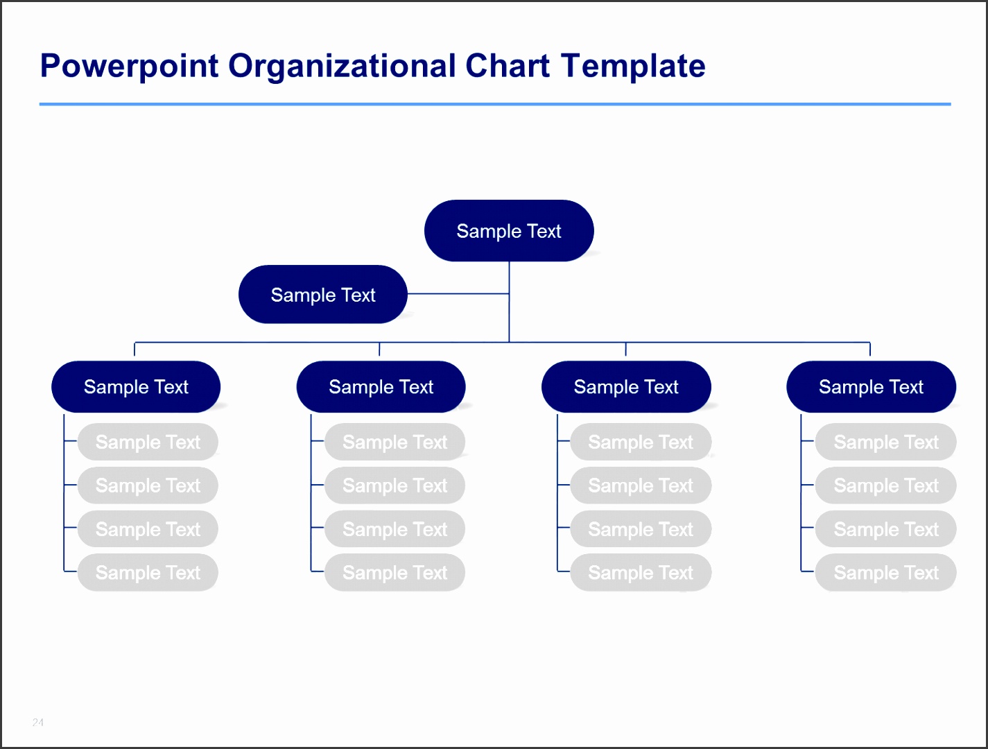7 Powerpoint organisation Chart Template SampleTemplatess