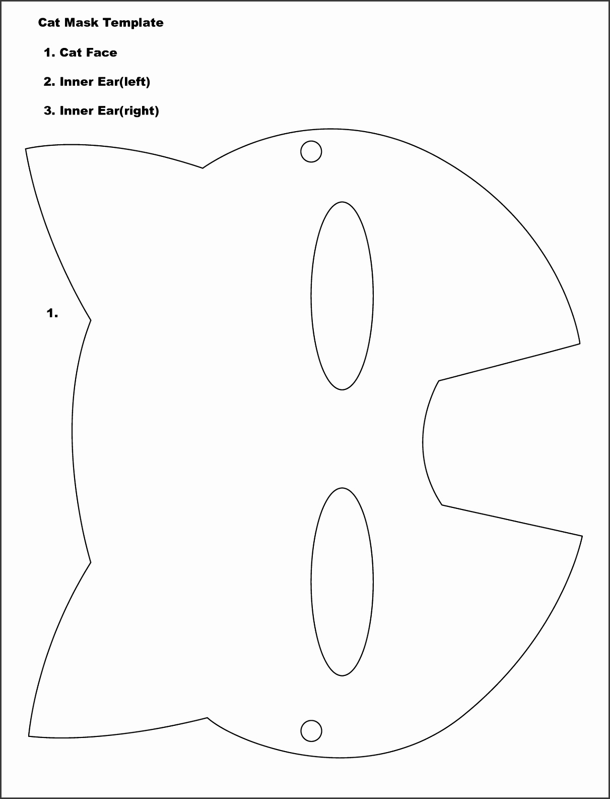 9 Printable Face Mask Template SampleTemplatess SampleTemplatess 9 Printable Face Mask Template SampleTemplatess SampleTemplatess