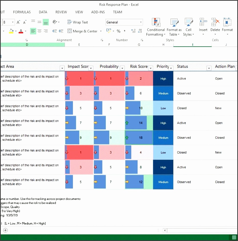 Risk Management Dashboard Template Risk Management Dashboard Template