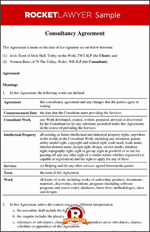 9 Sample Consulting Agreement Template - SampleTemplatess ...