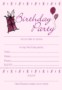 13Th Birthday Party Invitation Templates