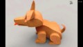 3D Cardboard Animals Template