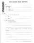 3Rd Grade Book Report Template