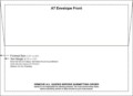 A-7 Envelope Template