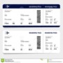 Airline Ticket Invitation Template Free