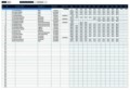 Attendance Roster Template Excel