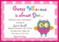 Baby Shower Invitation Templates For Girls
