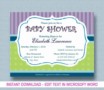 Baby Shower Invitations Templates For Word