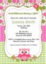 Baby Shower Owl Invitations Template