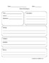 Biography Book Report Template 4Th Grade