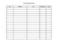 Book Sign Out Sheet Template