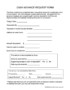 Cash Advance Request Form Template