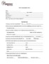 Client Consultation Form Template