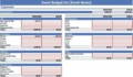 Conference Budget Template Excel