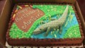 Crocodile Birthday Cake Template