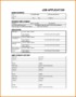 Customer Application Form Template