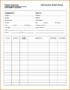 Debit Order Form Template