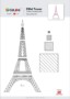 Eiffel Tower Cake Template