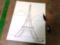 Eiffel Tower Template For Cakes