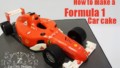 F1 Car Cake Template