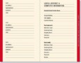 Family Address Book Template