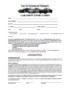 Free Car Show Registration Form Template