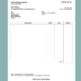 Free Downloadable Invoice Template