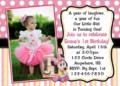 Free First Birthday Invitation Template