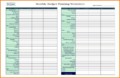 Free Online Budget Template