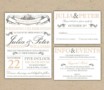 Free Wedding Invitation Suite Templates