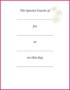 Funeral Guest Book Template
