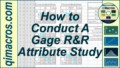Gage R&R Excel Template