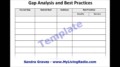 Gap Assessment Template