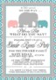 Gender Reveal Invitation Template