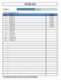 Grocery List Template Excel Free Download