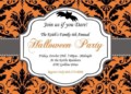 Halloween Baby Shower Invitation Template