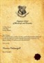 Harry Potter Acceptance Letter Template