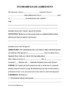 Hire Agreement Template Free