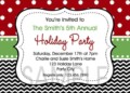 Holiday Luncheon Invitation Templates