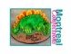 How To Make A Dinosaur Cake Template