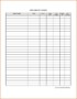 Inventory Sign Out Sheet Template